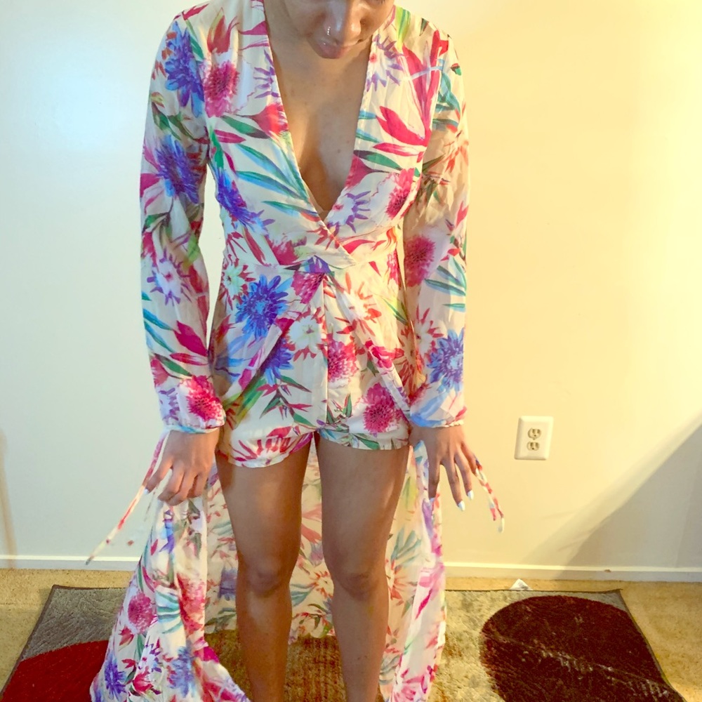 Floral Romper